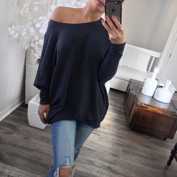 🆕Charcoal Softest Lush Dolman - Picture 2 of 8